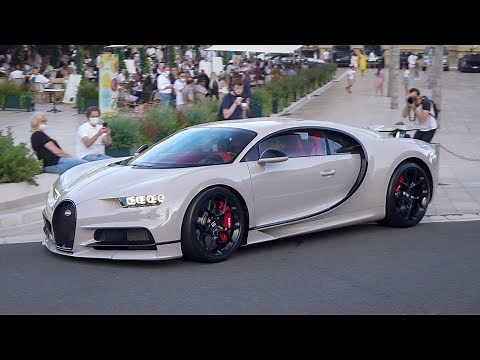 SUPERCARS Monaco - Bugatti Chiron, Divo, Pur Sport, Super Sport, Veyron