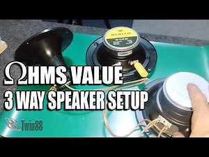 Ilan OHMS ang 3 way speaker system and speaker wiring tutorial. 3 way speaker wiring