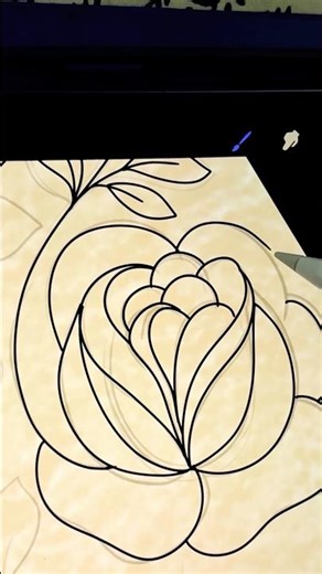 The simplest way to draw flowers in procreate #tutorial #procreateart