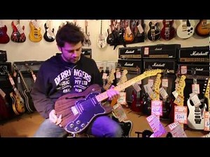 Fender Modern Player Thinline Deluxe Telecaster Electric Guitar Review at Derringers Music