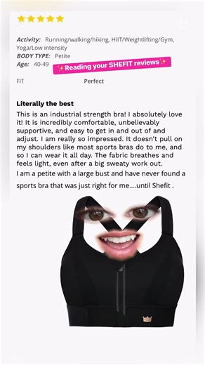 60,000 5 star reviews don’t lie! Feel the difference for yourself, only at SHEFIT.COM 💕 | SHEFIT