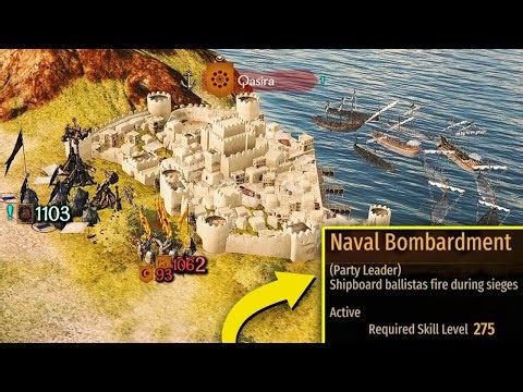 What Does "Naval Bombardment" Perk ACTUALLY DO in Bannerlord