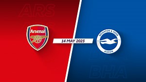 Arsenal v Brighton | 2022-23 | Full Match Replay
