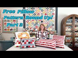 Free Pillow Pattern Round Up: Part 2