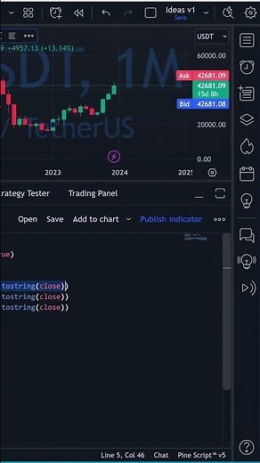 Logging in Pine Script