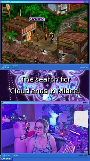 Washed up on the beach a continent away... #FFVII