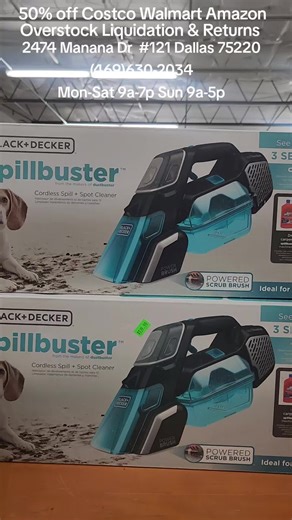 Shop Costco, Amazon, Walmart and more Overstock, Liquidation & customer Returns. Open 7 days to the public. Never pay full price. Save 50% off retail price on All items Storewide. 2474 Manana Dr suite 121 Dallas TX 75220 (469)630-2034 Mon-Sat 9a-7p Sun 9a-5p Shop a variety of discounted items from your favorite department stores. Kitchenware, cosmetics, home goods, beauty products, beddings, home decor, pet Supply, baby, rugs, luggage, appliances & more #capcut #viral #fypシ #fyp #foryoupage