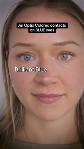 Air Optix Colors on blue eyes | 1-800 Contacts