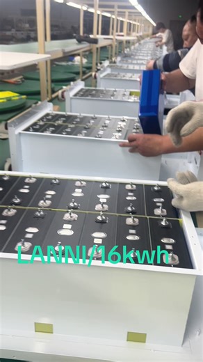 Home energy storage, solar photovoltaic power generation system, lithium iron phosphate battery, 15 kWh, 30 kWh, 50 kWh, solar panel power station#Solar #DEYE #lifepo4battery #德业逆变器 #battery