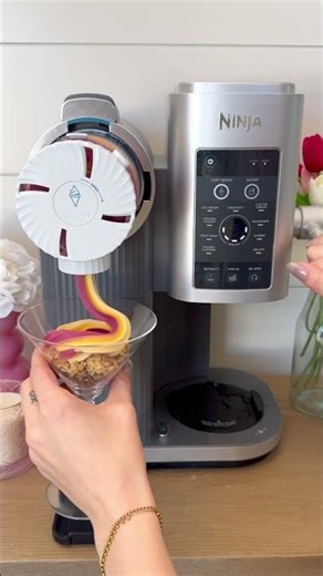 Two-Tone Ice Cream at Home 🍦✨ | Ninja Swirl