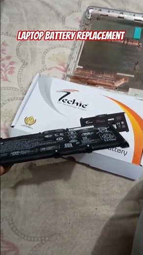 How to replace laptop battery at home #experiment #viral #trending #laptop
