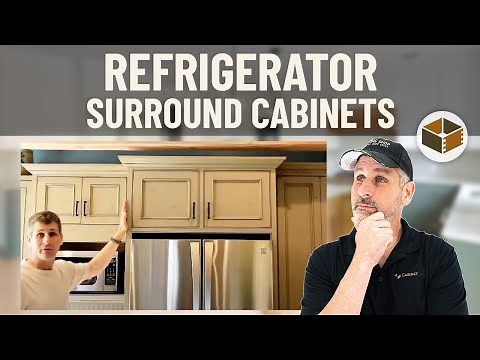 Refrigerator Surround Cabinets | RTA Cabinet Options