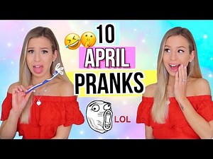 April Fools' Day jokes easy to copy 😆 10 pranks for April Fools' Day 😅2019