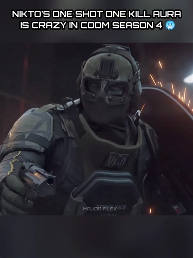 "One Shot One Kill Aura" - How NIKTO be moving in CODM Season 4 Eternal Prison#shorts #cod #dmzrecon