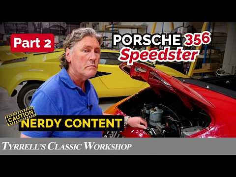 Porsche 356 Speedster Restoration: Engine Tuning & Test Drive - Part 2 | Tyrrell's Classic Workshop