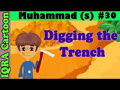 Digging The Trench || Muhammad Story Ep 30 || Prophet stories for kids : iqra cartoon