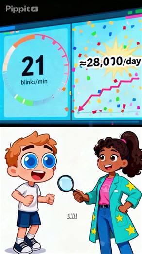 Why Do We Blink So Much? 👀 Super Body Fact!