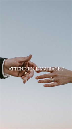 god’s child 💐 on Instagram: "💍 Attendre le mariage, c’est reconnaître que l’intimité est un don précieux que Dieu a placé dans le cadre de l’alliance. C’est choisir la sécurité d’un engagement total et la sacralité d’un amour consacré. Ce n’est pas une simple règle, mais une manière de marcher dans la bénédiction et d’honorer Celui qui a créé l’union. Éphésiens 5:31 rappelle : « L’homme quittera son père et sa mère, et s’attachera à sa femme, et les deux deviendront une seule chair. » Attendre