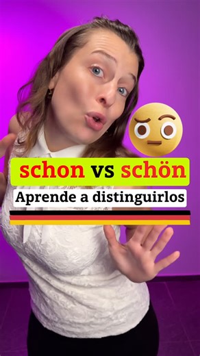 32K views · 2K reactions | No es lo mismo schon vs schön  #schön #schon #deutschland #german #idiomas #aprenderaleman #alemania #radi #aleman #deutsch #deutschlernen #learngerman | RaDi - Alemán | Facebook