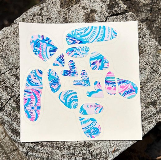 Sea Turtle Vinyl Decal: Lilly Inspired Car Window/laptop Decal - Etsy