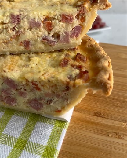 Michele Di Pietro on Instagram: "Who’s making Italian Easter Meat and Ricotta Pie this year??? If you’re looking for a more streamlined and much easier version of this traditional recipe, which is also known as pizza rustica and pizzagaina, look no further! This single-crust version with a premade crust has ALL THE LAYERS OF FLAVOR AND RICHNESS that you want without homemade dough needed! It’s a delicious, decadent dish enjoyed in Italian and Italian-American households to signify the (upcoming)