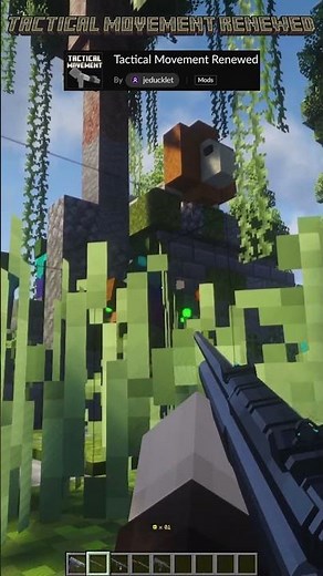 Minecraft Top Tactical Mods ! #4 #shorts #minecraft