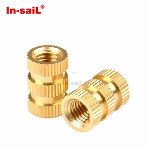 [Hot Item] Brass Knurled Brass Insert Nut for Plastic Injection