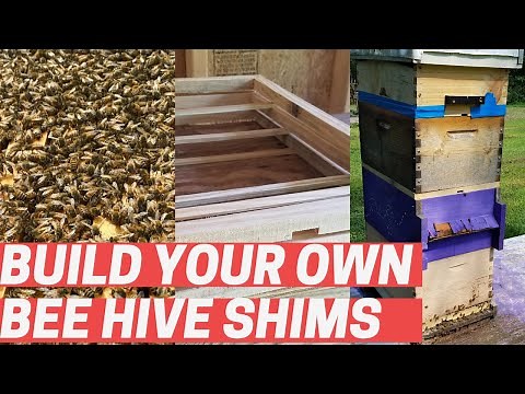 DIY Bee Hive Shim