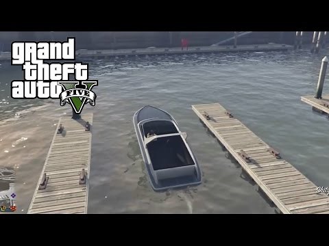 GTA 5 - How To Find The Boat You Bought on Dock Tease