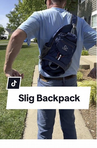 It’s an over the shoulder backpack or slig bag. It’s the perfect carry all when you don’t want to lug a heavy pack. #backpack #slingbackpack #slingbag #hiking #fishing #travelbag #traveltok #dealsforyoudays #tiktokshopmademebuyit #tiktokshopmarketplace #tiktokshop @WATERFLY SHOP