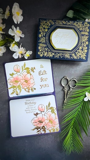 4.8K views · 100 reactions | Looking for a unique way to give a gift card?  This A2 Gift Card Holder and Envelope from the All the Sentiments collection by Stampendous has got you covered! Create heartwarming, surprise-filled cards for all occasions.  Shop now https://spellbinders.shop/all-the-sentiments #neverstopmaking #cardmaking #papercraft #cardideas #giftcards #giftcardholder #birthdaycard #graduationcard | Spellbinders Paper Arts | Facebook