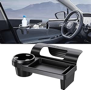 Car Window Multifunctional Storage Tray Organizer - Vehicle Door Side Hanging Storage Rack, Cell Phone Storage Box, Water Cup Holder, for Phones, Earphone, Keys, Bottles