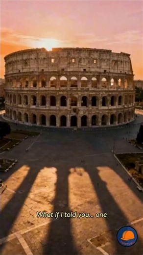 Mega Construction Projects — The Hidden Risk Behind the Colosseum #Shorts #Colosseum #HistoryShorts