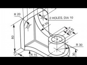 HOW TO DRAW ORTHOGRAPHIC DRAWING|FIRST ANGLE PROJECTION (Fig. 3.25)