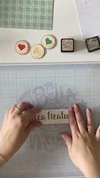 MINI TUTORIAL - Tarjeta navideña de galletas con ‪@cricutespana‬