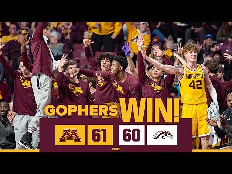 Highlights: Gopher Men's Basketball Open 2022-2023 Season with a Win