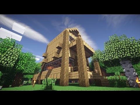 TUTO CHALET Minecraft