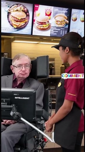 Stephen Hawking Orders Legs at McDonald’s 💀 — Cashier Loses It 😳 (Sora 2 AI)