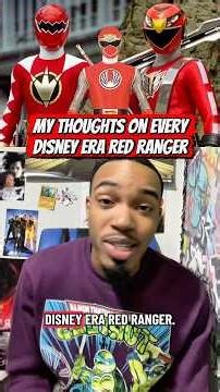 Who’s Your Favorite Disney Red Ranger? #powerrangers #mmpr #mightymorphinpowerrangers #2000s #shorts