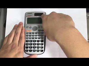 Casio fx-50FHii 基本使用方法 (分數及pi) Basic operation (fractions, pi)