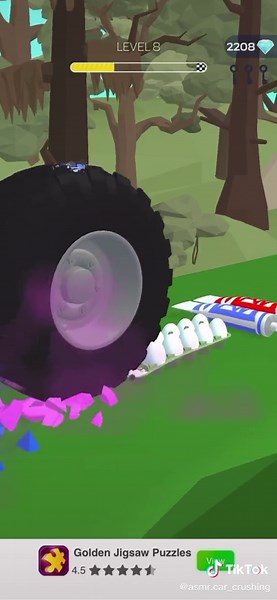 here’s another one sense you guys liked my first video a lot :) #fyp #foryou #foryoupage #wheelsmash #asmr