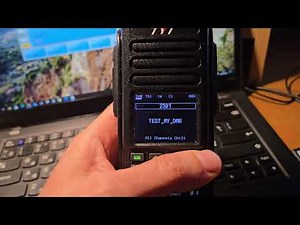 DMR Hotspot TYT MD9600 демонстрация работы
