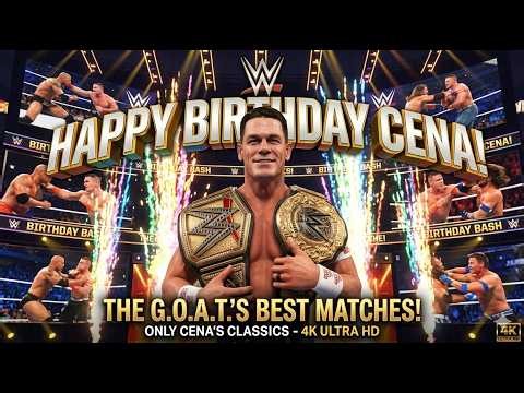 🎉 CENA BIRTHDAY MARATHON! The G.O.A.T.'s Best Matches| #wwe #shorts #wwm #johncena