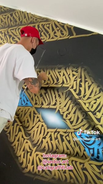 Consejos para crear caligrama geométrico con la siembra