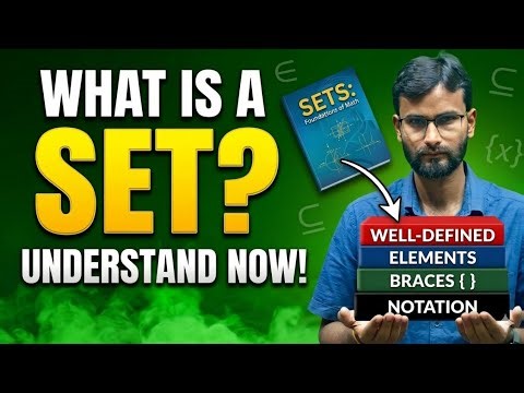 Set Theory for JEE | Basics, History & Importance | Pandey Sir
