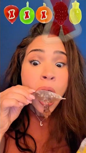 Jelly fruit challenge 🍓🍏🍊🍇🍍 #candy #trending #viral