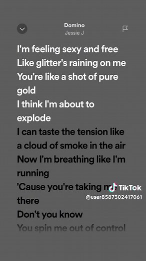 Domino - Jessie J | Full Song Lyrics on Spotify