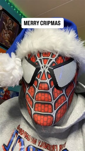 SPIDERCUZ on Instagram: "MARRY CRIPMAS TO ALL 🏄‍♂️🎅🕷️💙🕷️ HAVE A BLESS HOLIDAY GLAHHHH BOOM🥶🌲 BATMAN ROBBIN GOT A GIFT 🎁 FOR U 🦇🔫AYO"