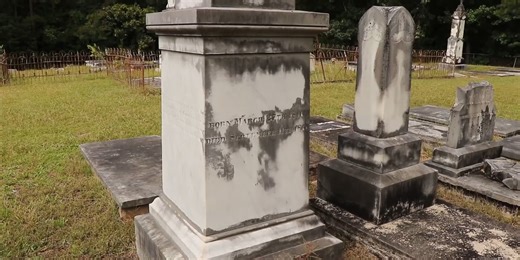 A pre-Civil War general’s grave survived 166 years