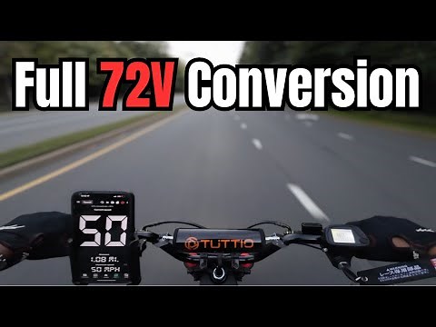 Tuttio Soleil 01 Power Upgrade - 72V Battery Conversion